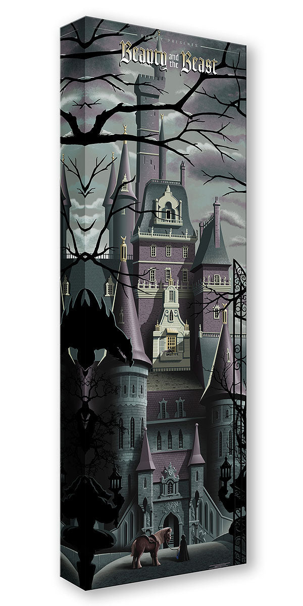 Castle Series - Beauty And The Beast - Disney Treasure On Canvas